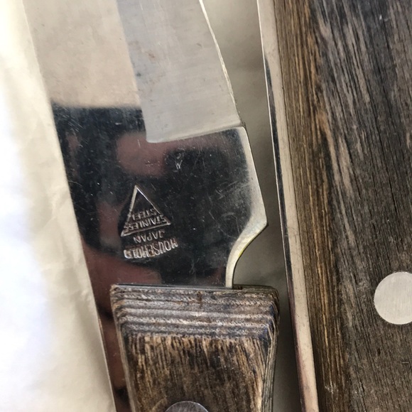 Household Knives Set Emperor Steel Japan Vtg - Picture 4 of 8